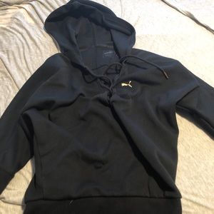 Black Puma Hoodie